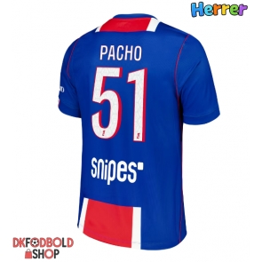 Paris Saint-Germain Willian Pacho #51 Hjemmebanetrøje 2026-27 Kort ærmer
